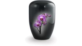 Naturstoffurne „Orchidee“